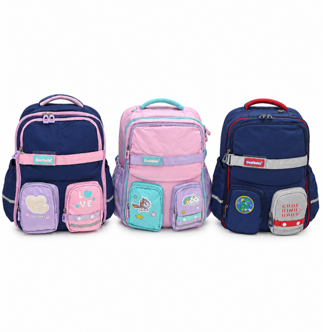 file_00000000d9488211b9afdd78848982be.png کوله پشتی مدرسه برند coolbaby - تصویر 1